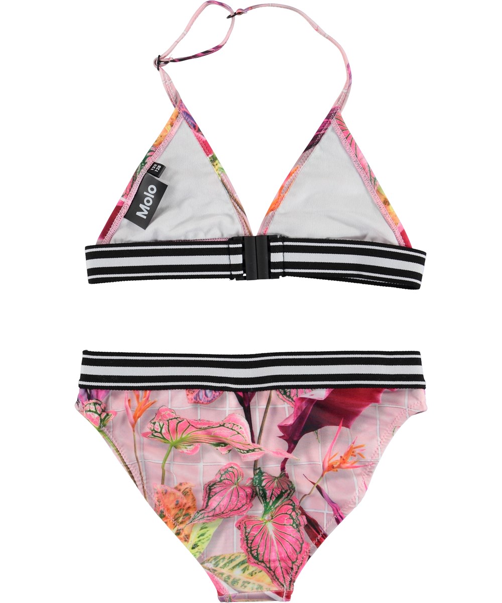 Nicoletta - Tiles - Flower UV triangle bikini