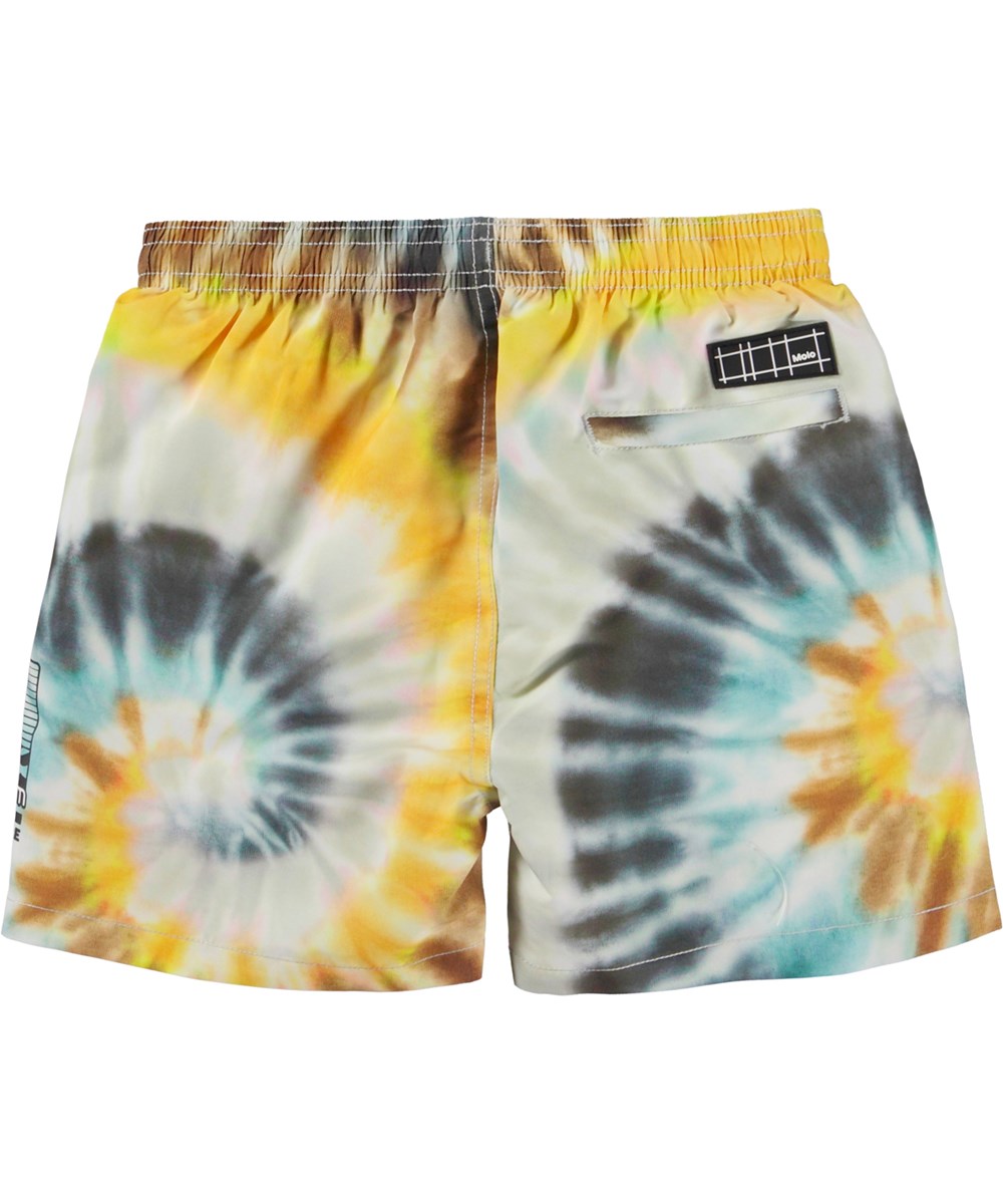 Niko - Tie Dye Spin - Swim shorts in tie-dye spirals