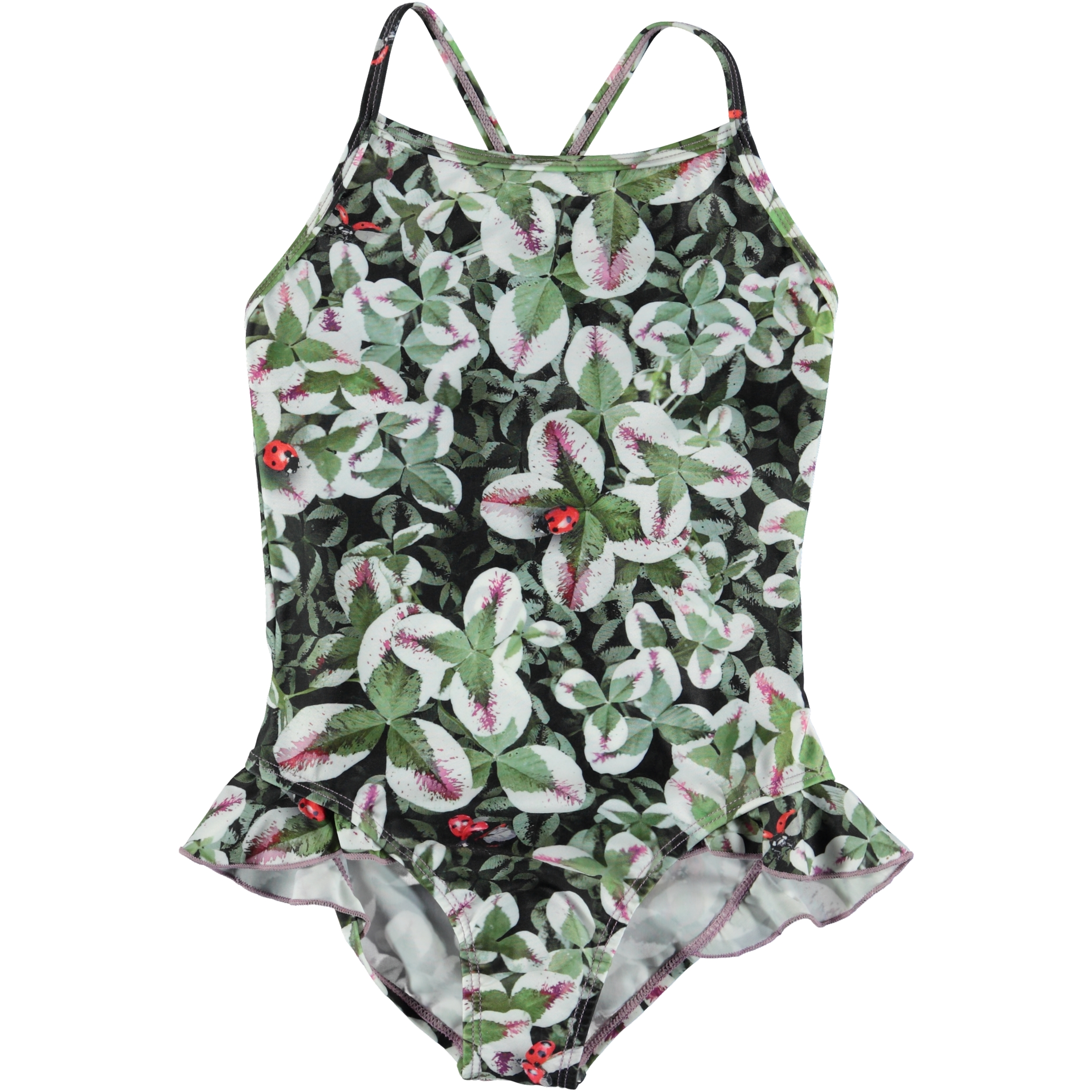 Flamingo Swimming Costume Age 2 Years New Pink Girls Glitter