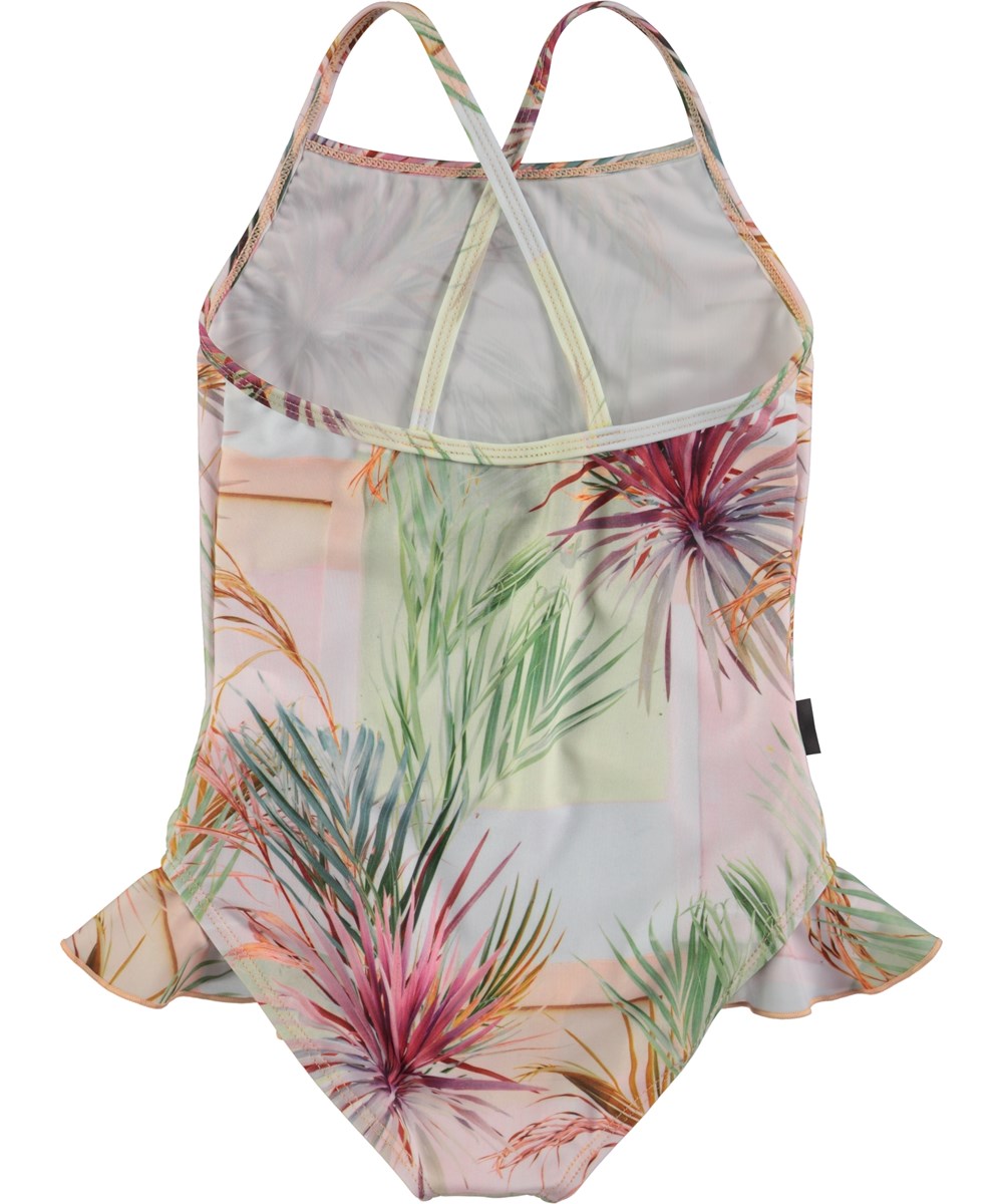 Noona - Palms - Swimsuit with digital palm tree print