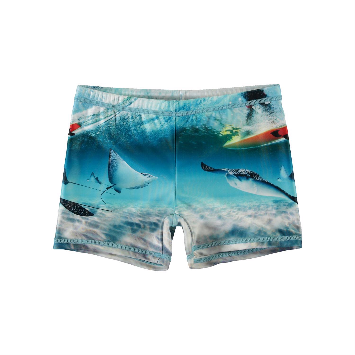 Norton Placed - Sting Ray - Short UV swim trunks with stingrays - Molo