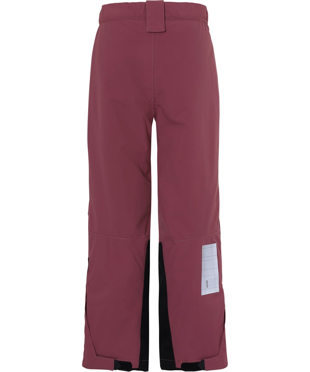 Jump Pro Recycle - Maroon - Återvunna vinröda skidbyxor