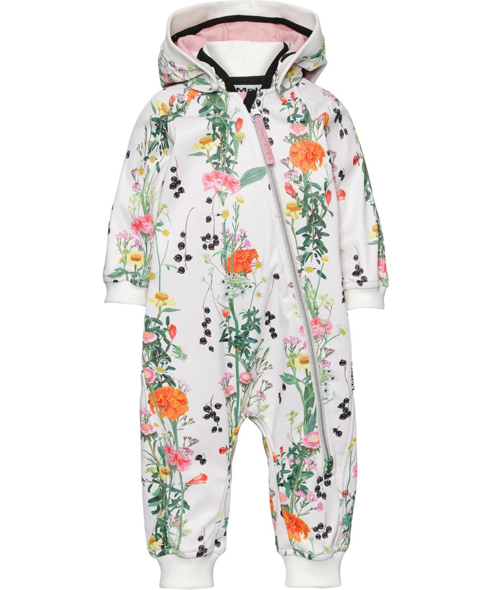 Hill - Vertical Spring - Baby softshell med blommor