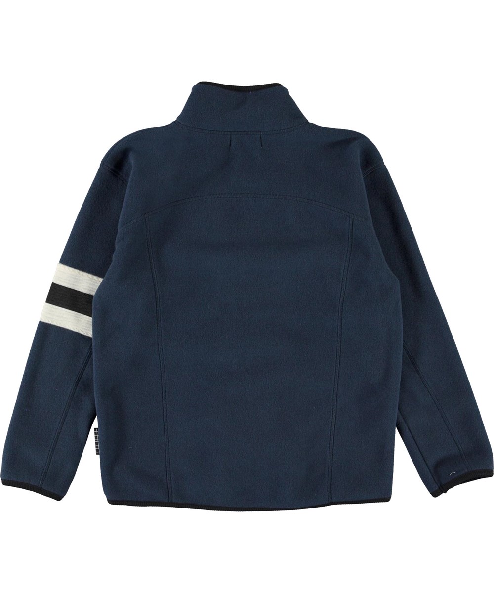 Urbano - Summer Night - Mörkblå fleece med ränder