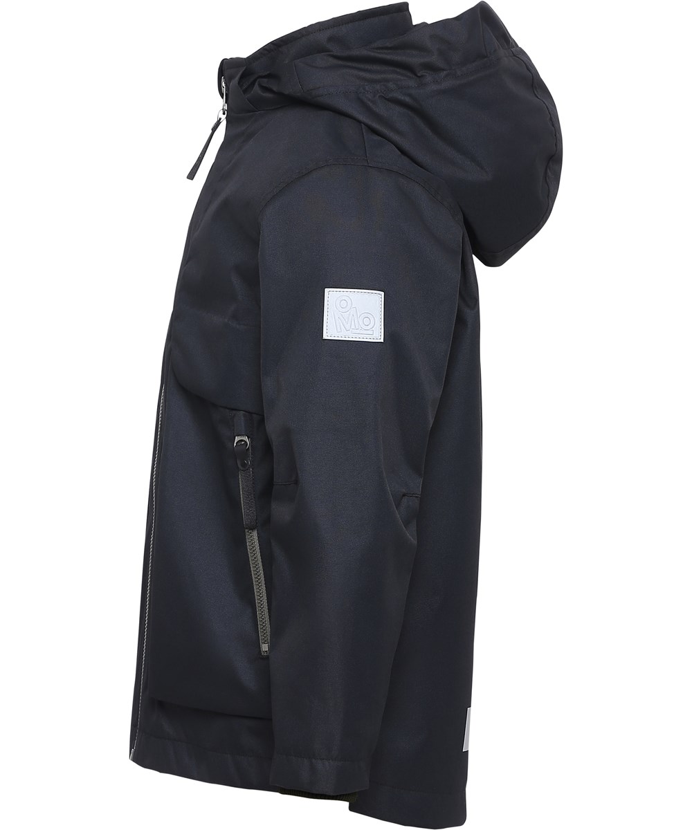 Casper - Black - svart funktionell jacka 