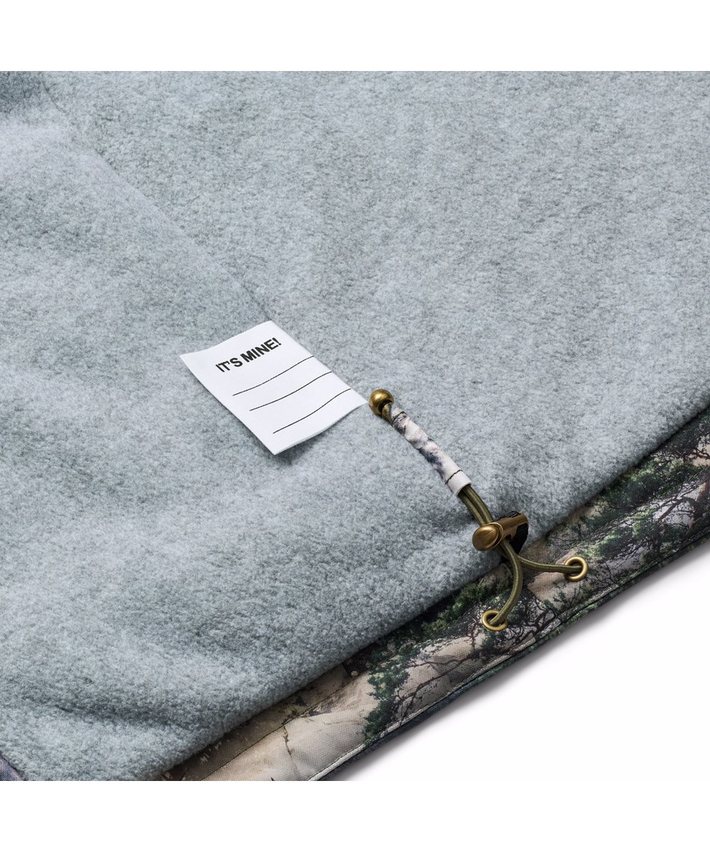 Castor - Rocky Dino - Vind- och vattentät vinterjacka för barn i återvunnen polyester, vadderad med 3M™ Thinsulate™.