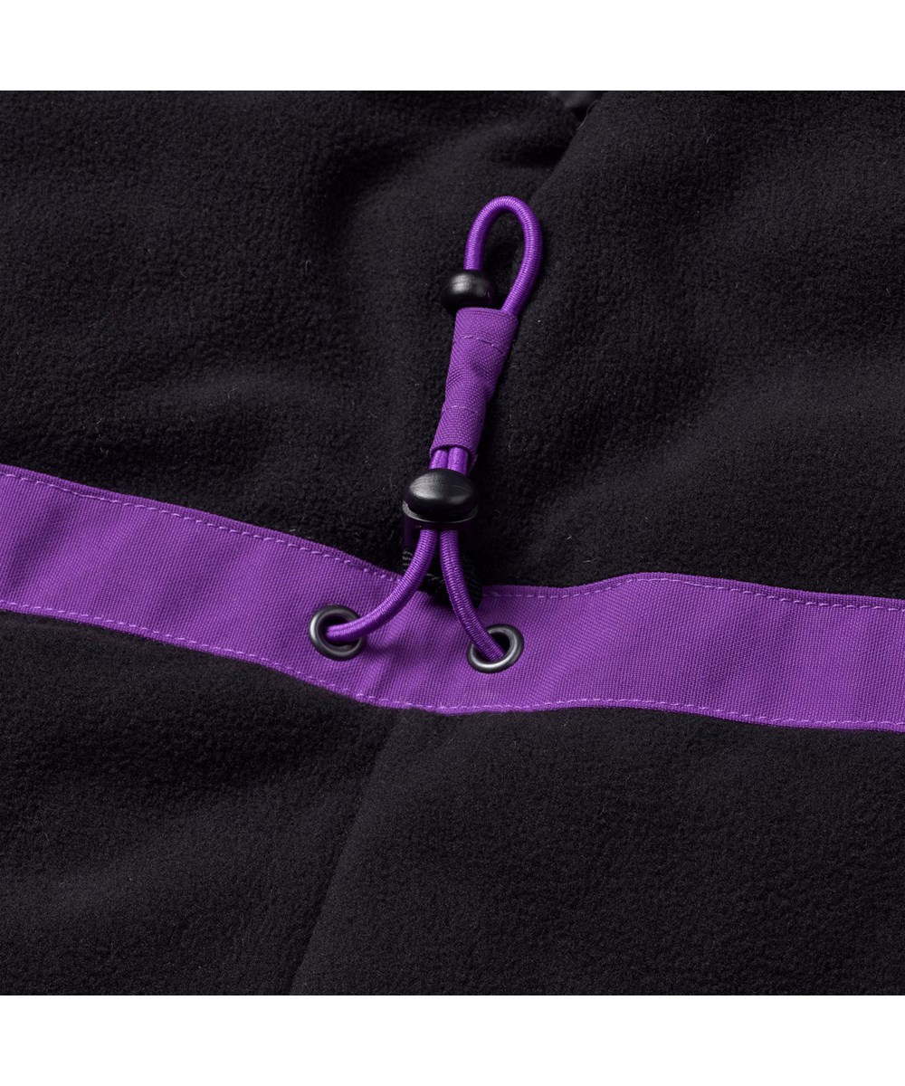 Cathy Fur - Warm Purple - Lila vind- och vattentät vinterjacka för barn i återvunnen polyester.