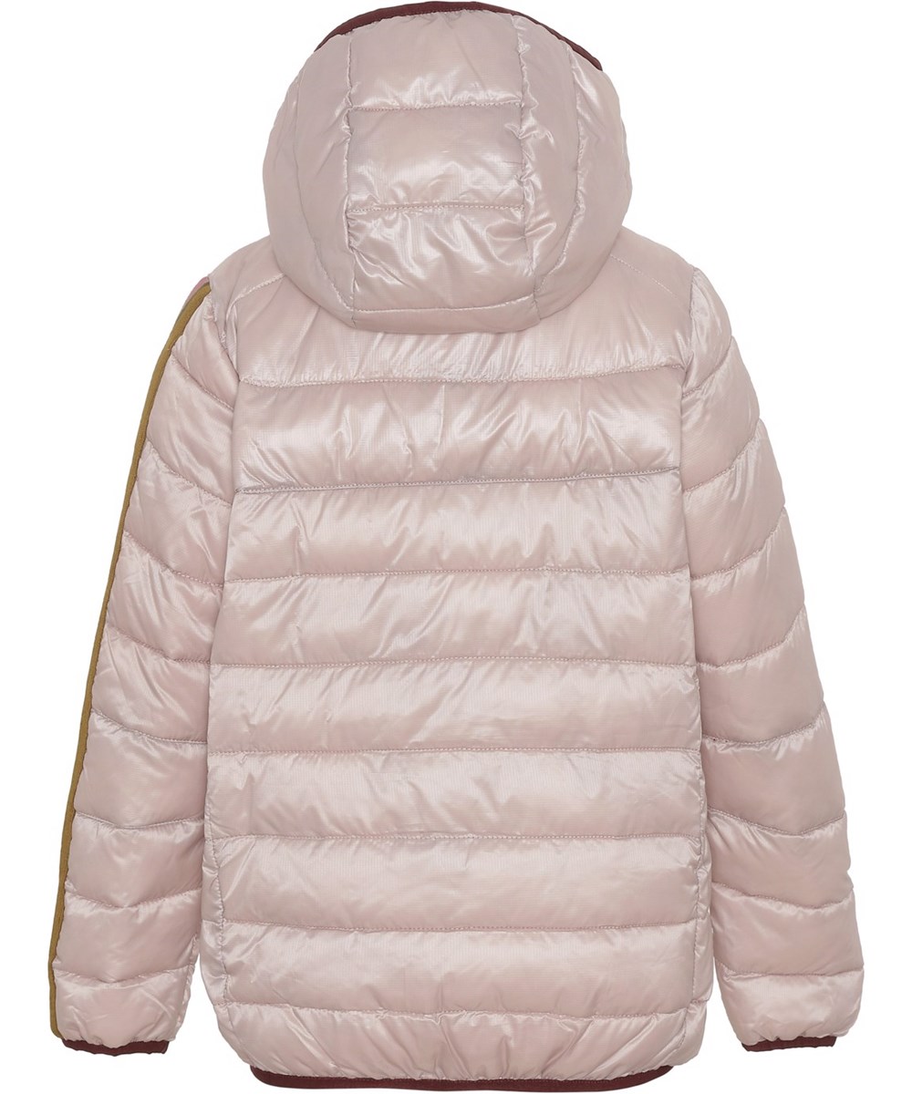 Hao - Powder Rose - Rosa återvunnen dunjacka med pearlpadding.