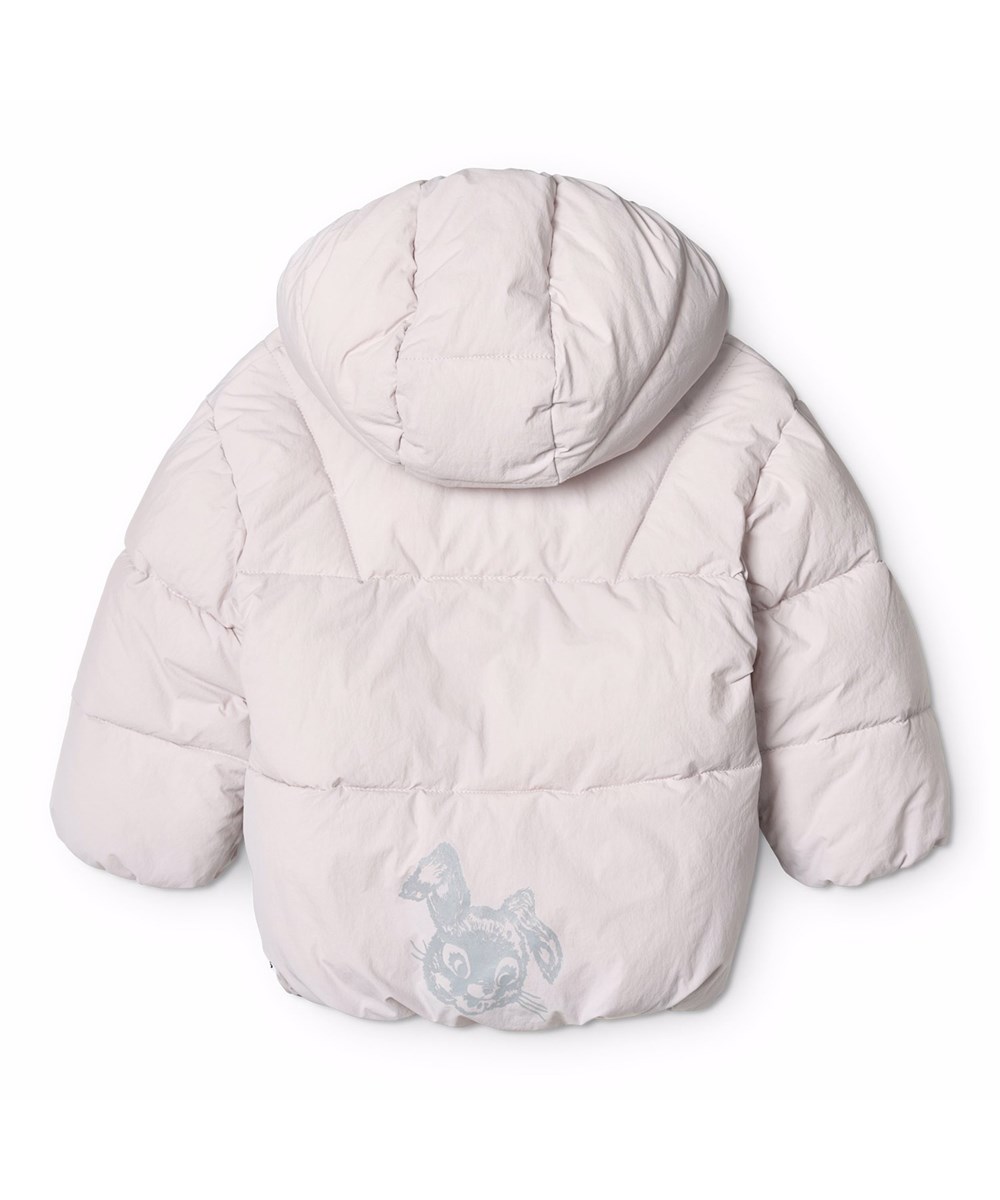 Harpo - Lilac Marble - Vattenavvisande lila jacka för de små gjord av återvunnen polyester med avtagbar huva.