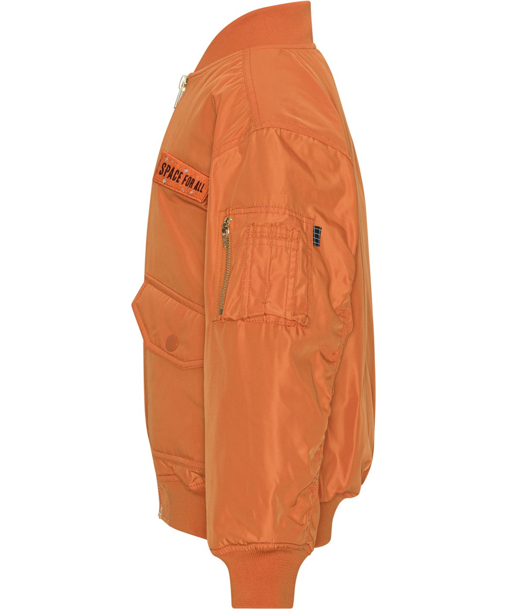 Heath - Sun Power - Orange bomberjacka med space for all.