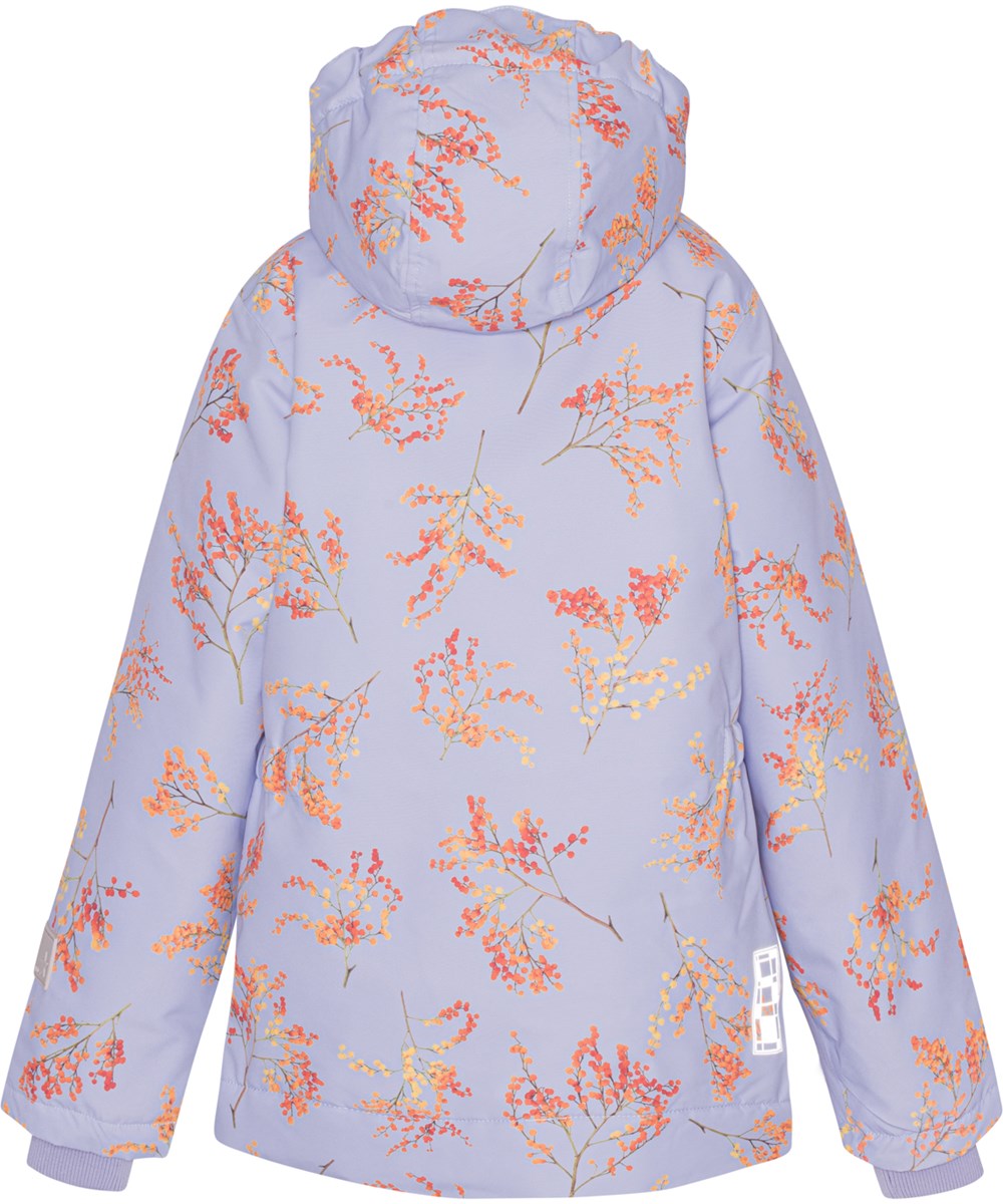 Heiko - Cosmic Mimosa - Återvunnen rosa unisex vinterjacka.