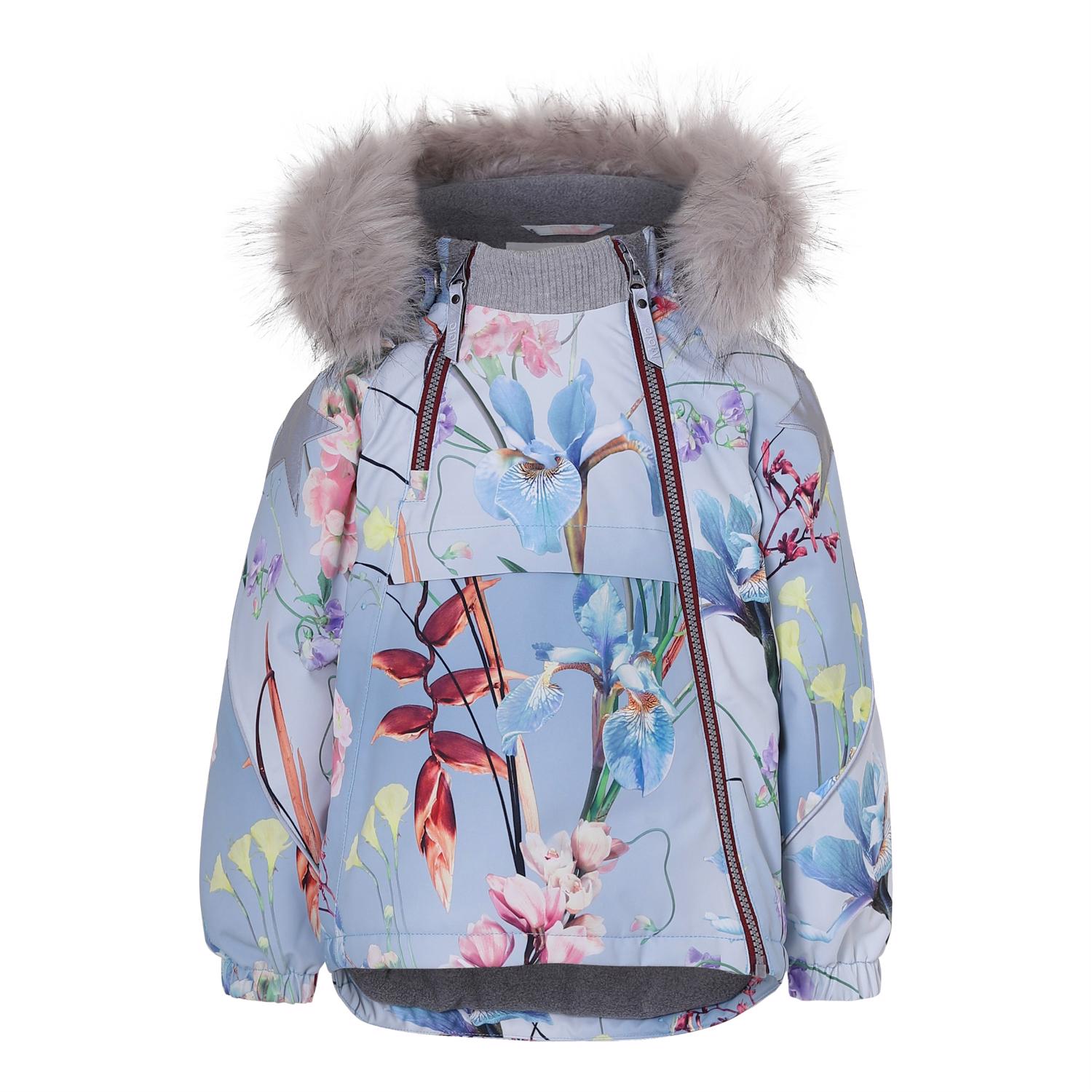 Hopla Fur Ikebana Vattentät blommig vinterjacka Molo Molo Vinterjacka Hopla Fur Pony