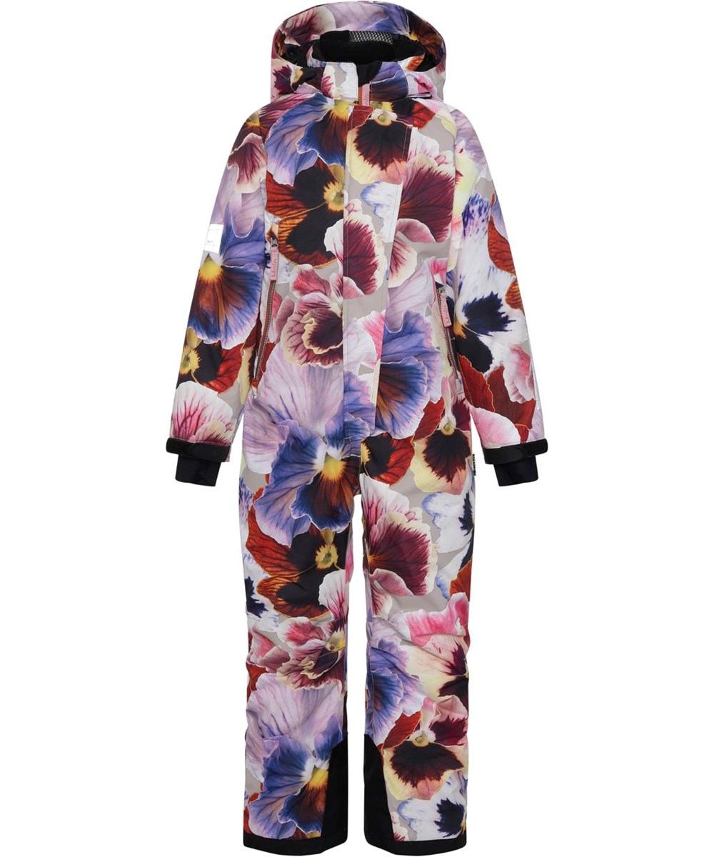 Hux - Giant Floral - Återvunnen overall med blommor.