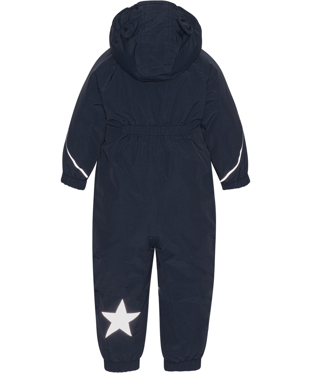 Hyde - Night Navy - Återvunnen mörkblå overall till de små.