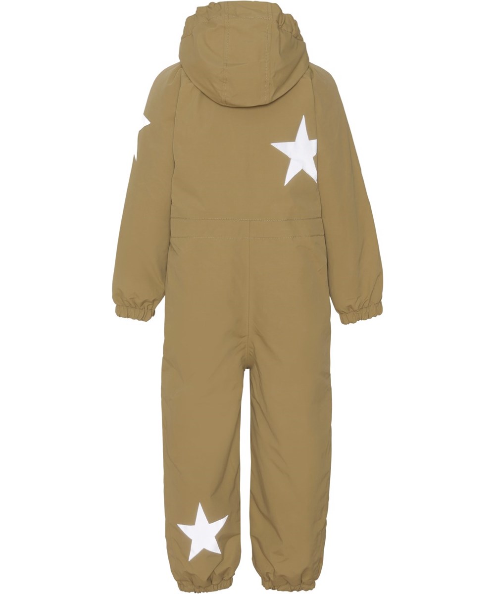 Pingo - Khaki - Återvunnen grön vattentät overall.