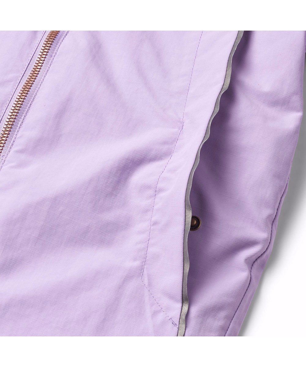 Pingo - Viola - Lila overall för barn i återvunnen polyester.