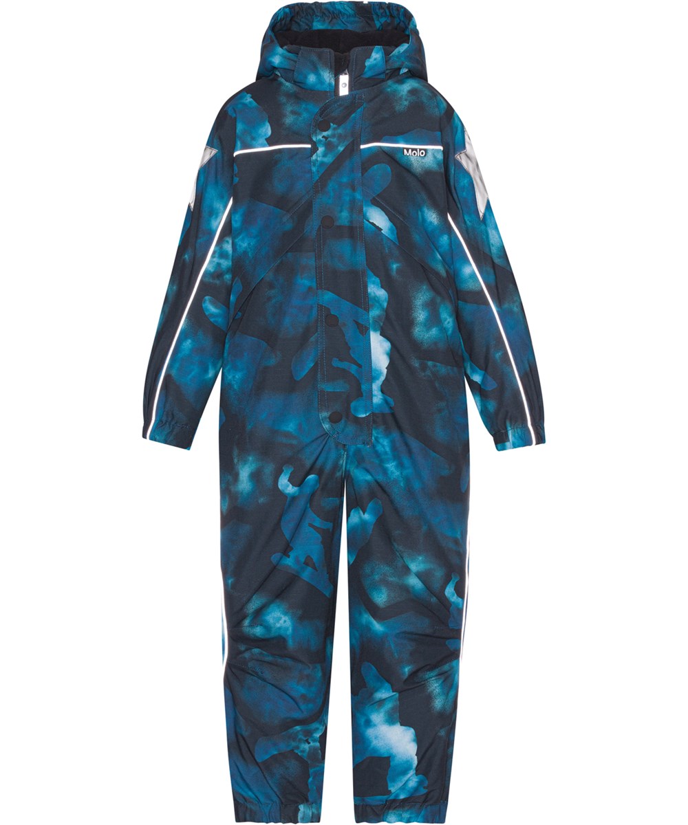 Polaris - 360 Tie Dye - Återvunnen overall med blå tie-dye.