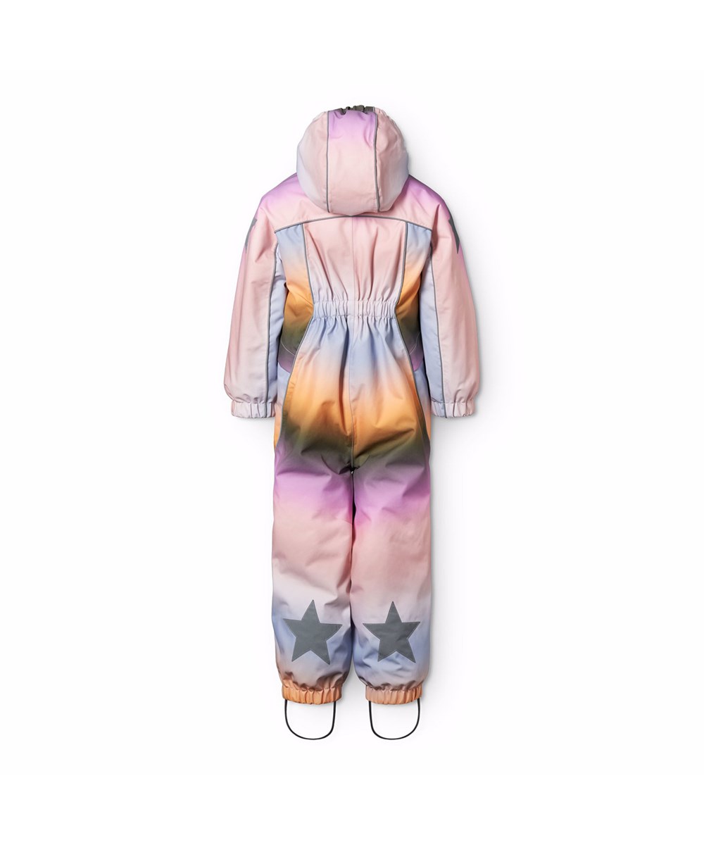 Polaris - Rainbow Sky - Vind- och vattentät regnbågsfärgad overall för kalla vintrar tillverkad av återvunnen polyester och vadderad med 3M™ Thinsulate™.